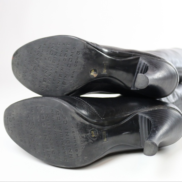 SOLD Gianni Bini Black High Heel Boots - Picture 7 of 8